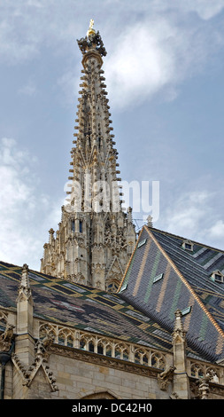 St Stephen's cathedral à Vienne, Autriche. Banque D'Images