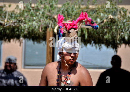 Un Yaquie Deer Dancer Banque D'Images