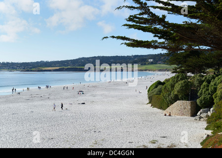 Carmel Beach, Carmel-by-the-Sea Banque D'Images
