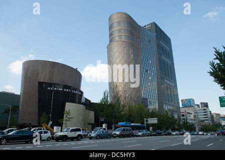 Horim Art Centre dans le sud de Séoul, Corée du Sud par Tehje Bureau d'architecture. Banque D'Images