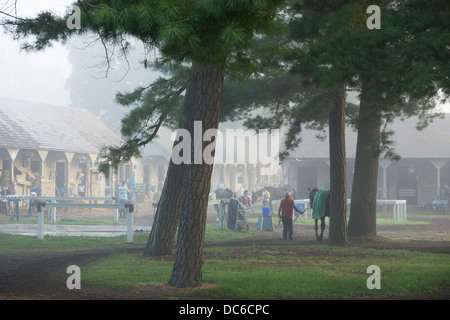 2 août 2013 Saratoga Raceway est la plus ancienne course de l'US, et célèbre ses 150 ans de présence en 2013 sur la photo Banque D'Images