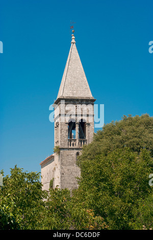 L'église Sainte-Hélène en Škrip sur Venise, Italie Banque D'Images