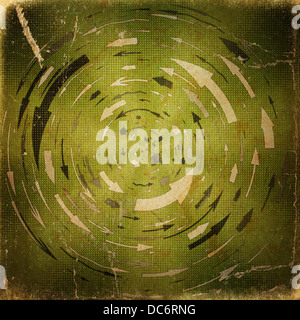 Retro grunge texture papier, résumé de fond flèches Banque D'Images