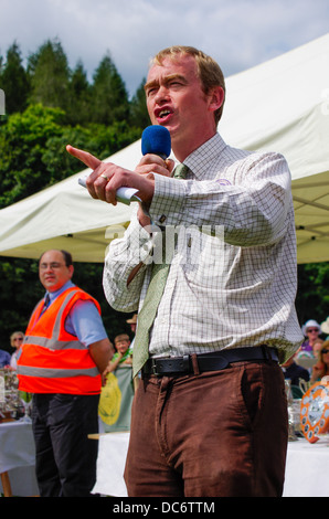 Tim Farron MP - Ministre de l'ombre pour la campagne et des affaires rurales Banque D'Images