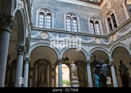 Italie, Toscane, Florence, Palazzo Medici Riccardi Banque D'Images