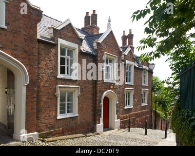 L'ancien presbytère de St Mary's Hill à Chester Cheshire UK Banque D'Images