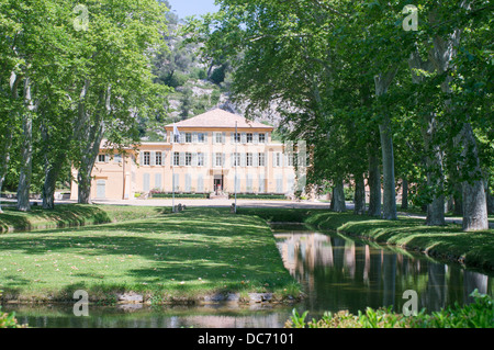 Société du Canal de Provence, au Tholonet, près d'Aix en Provence, France Banque D'Images