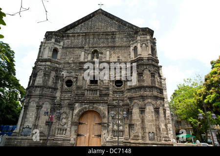 L'Eglise de malate de Manille, Philippines Banque D'Images