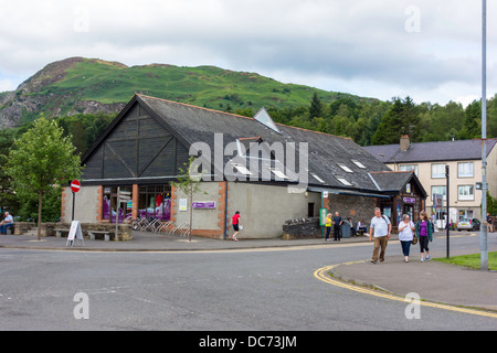 Visiter l'Ecosse Informations touristiques sur building à Aberfoyle Stirlingshire Trossachs Ecosse Banque D'Images