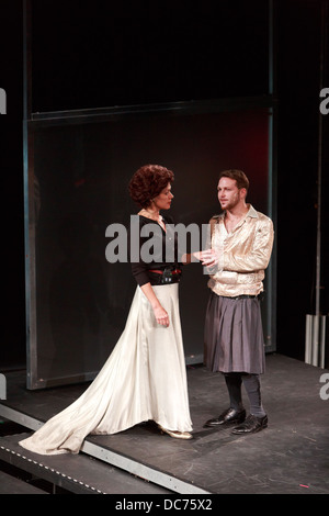 Dans la répétition Hamlet théâtre Lyceum pendant le Festival International d'Édimbourg Banque D'Images