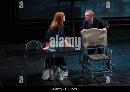 Dans la répétition Hamlet théâtre Lyceum pendant le Festival International d'Édimbourg Banque D'Images