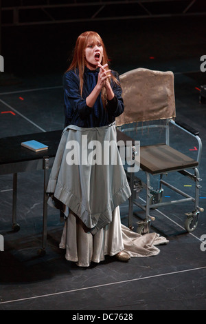 Dans la répétition Hamlet théâtre Lyceum pendant le Festival International d'Édimbourg Banque D'Images