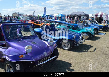 Landau à la plage vw vw show southsea Banque D'Images