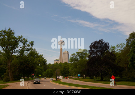 Niagara Falls Niagara Parkway autrefois connu sous le nom de Boulevard et historiquement comme la route de Niagara Banque D'Images