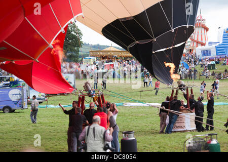 35e Bristol International Balloon Fiesta. Bristol, Angleterre, Royaume-Uni. Banque D'Images