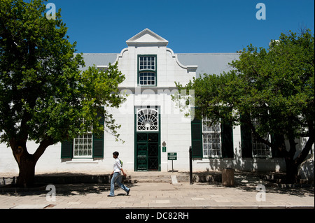 L'Ancienne Résidence Museum, Cape Dutch Manor à partir de années 1820, Graaff-Reinet, Afrique du Sud Banque D'Images