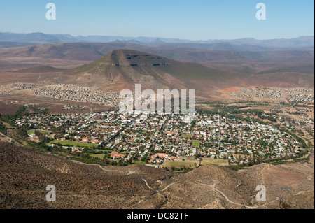 Vue sur Graaff-Reinet, Afrique du Sud Banque D'Images