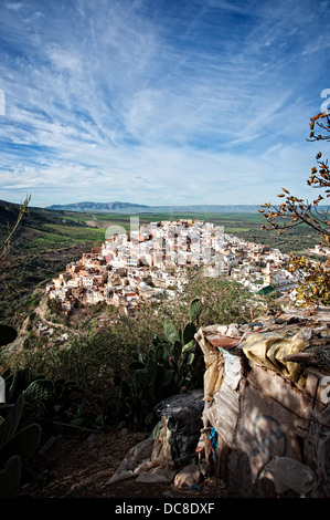 Moulay Idriss village. Maroc Banque D'Images