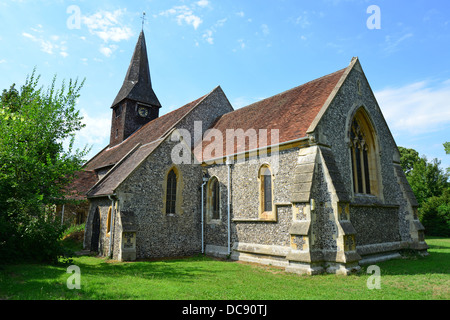 Église paroissiale de Sainte Marie, Whitchurch-on-Thames, Oxfordshire, Angleterre, Royaume-Uni Banque D'Images