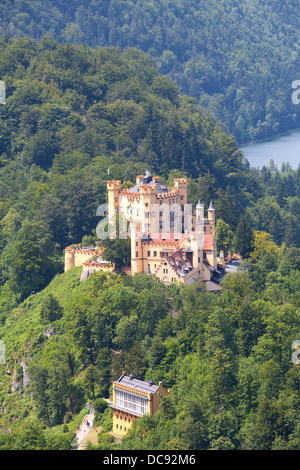 L'Europe, Allemagne, Bavière, Schwangau, Château de Hohenschwangau Banque D'Images