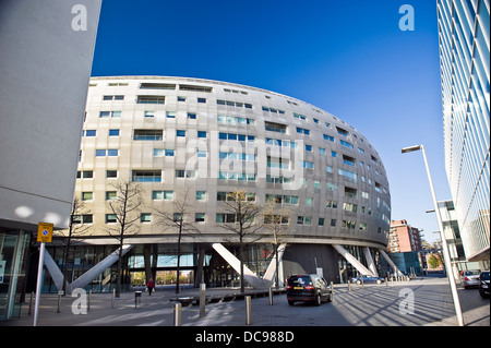 Appartement Riverside Albion bâtiment conçu par Foster & Partners 8 Hester Road, Battersea, Londres, UK Banque D'Images