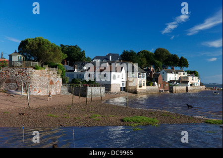 Lympstone Harbour, Exe Estuaire, Devon, UK Banque D'Images