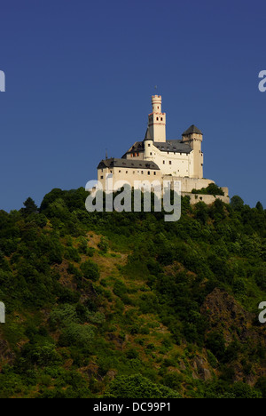 Niederfell, Marksburg, Rhine-Palatinate, Allemagne Banque D'Images