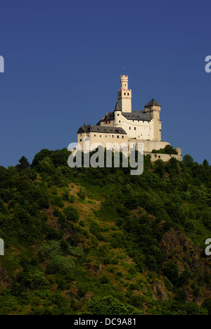 Niederfell, Marksburg, Rhine-Palatinate, Allemagne Banque D'Images