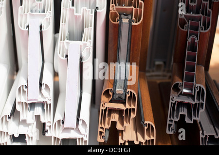 Fenêtre pvc adulte Banque D'Images