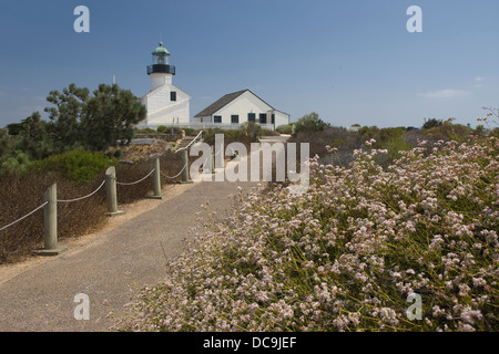 OLD POINT LOMA LIGHTHOUSE POINT LOMA SAN DIEGO CALIFORNIA USA Banque D'Images