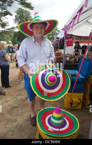 Fiesta Chili week-end, West Dean College, près de Chichester, West Sussex, England, UK Banque D'Images