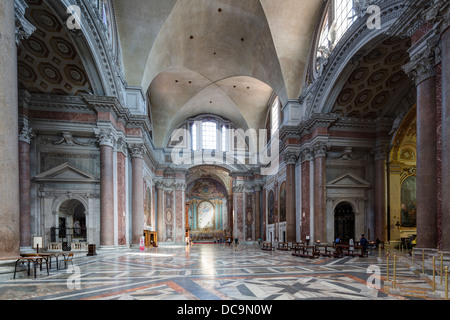 Transept, Basilique de Saint Marie des Anges et des Martyrs, Santa Maria degli Angeli e dei Martiri, Rome, Italie Banque D'Images