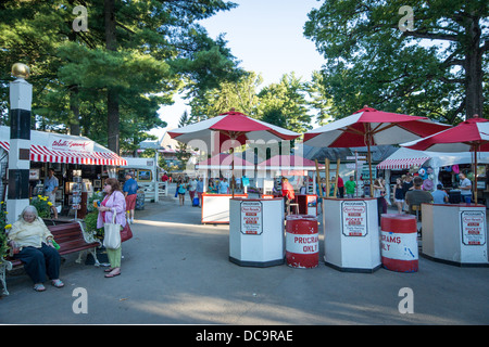 Saratoga Raceway est la plus ancienne course de l'entre nous, et de célébrer 150 ans de présence en 2013. Banque D'Images