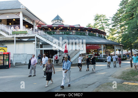 Saratoga Raceway est la plus ancienne course de l'entre nous, et de célébrer 150 ans de présence en 2013. Banque D'Images