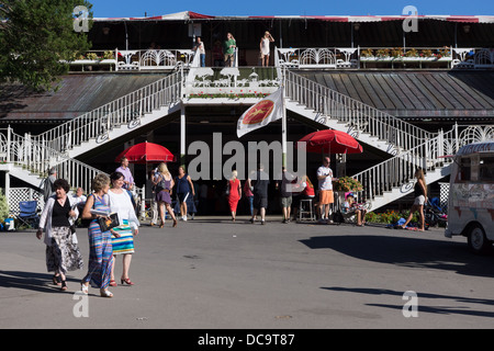 Saratoga Raceway est la plus ancienne course de l'entre nous, et de célébrer 150 ans de présence en 2013. Banque D'Images