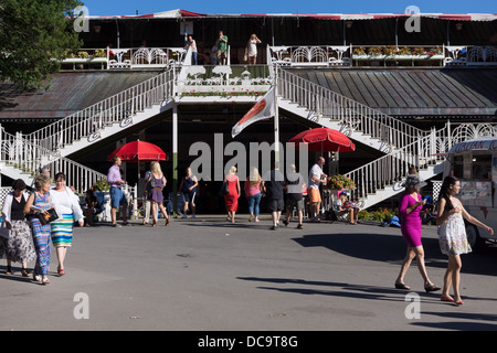 Saratoga Raceway est la plus ancienne course de l'entre nous, et de célébrer 150 ans de présence en 2013. Banque D'Images