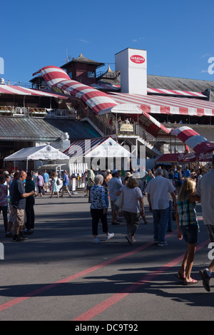 Saratoga Raceway est la plus ancienne course de l'entre nous, et de célébrer 150 ans de présence en 2013. Banque D'Images