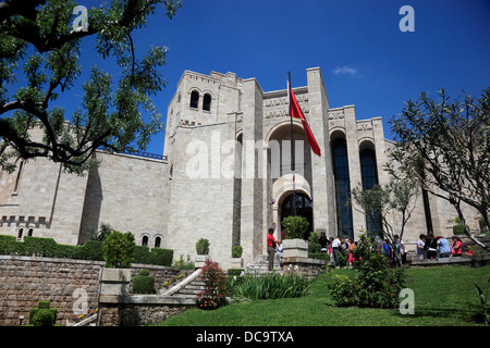 Kruja, Saranda, Albanie, le Musée de Skanderbeg, dans les environs du château de Saranda Banque D'Images