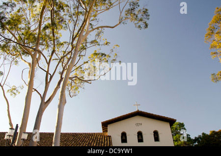 États-unis, Californie, San Luis Obispo. Mission San Luis Obispo de Tolosa, mission espagnole fondée en 1772. Banque D'Images