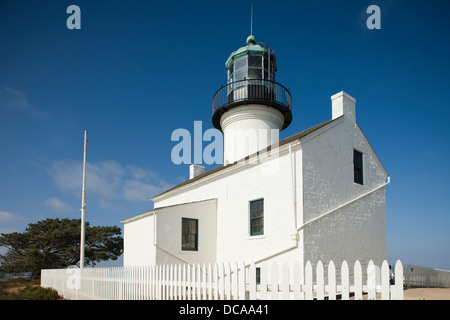 OLD POINT LOMA LIGHTHOUSE POINT LOMA SAN DIEGO CALIFORNIA USA Banque D'Images