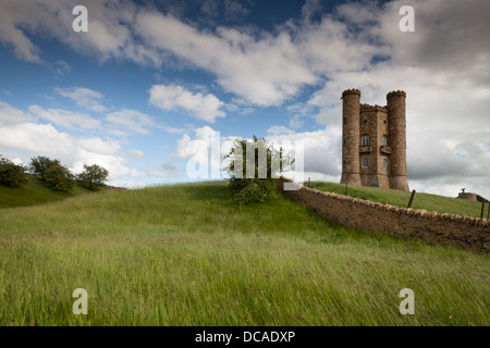 Broadway Tower, Cotswold Hills, Worcestershire Banque D'Images