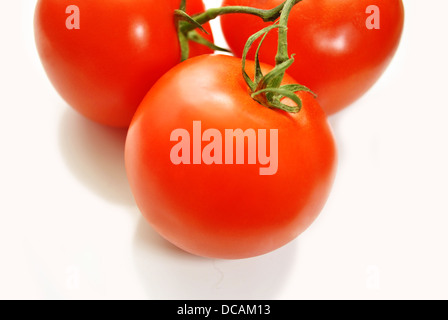 Faire mûrir les tomates de vigne Banque D'Images