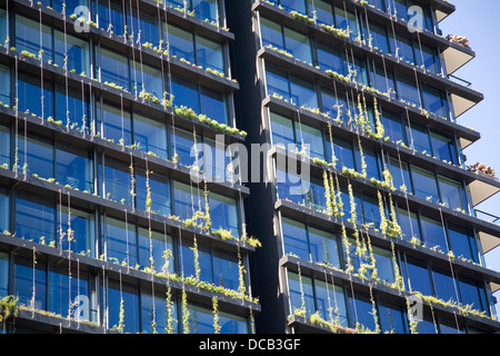 Fraser property group le développement résidentiel, l'un Central Park, sur Broadway, Chippendale, Sydney y compris les plus grands mondes jardin Banque D'Images