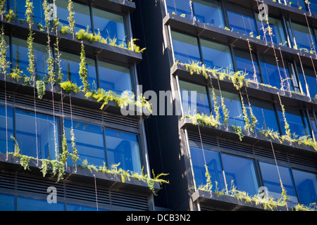 Fraser property group le développement résidentiel, l'un Central Park, sur Broadway, Chippendale, Sydney y compris les plus grands mondes jardin Banque D'Images