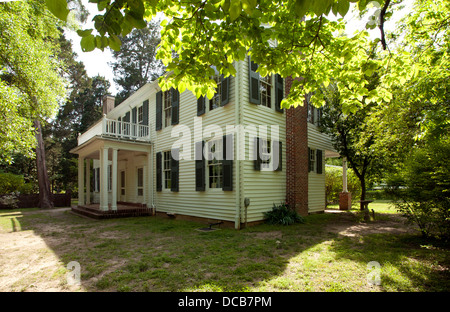 Rowan Oak la maison de William Faulkner en Oxford Mississippi USA Banque D'Images