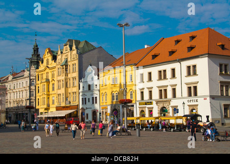 Namesti Republiky, Vnitrni Mesto, vieille ville, Plzen, République Tchèque Banque D'Images