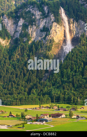 Oltschibachfall près de Meiringen, Suisse Banque D'Images