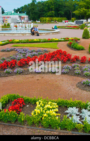 Kadrior Palace Gardens parc Kadrioru dans quartier de Kadriorg Tallinn Estonie les Pays Baltes Europe Banque D'Images