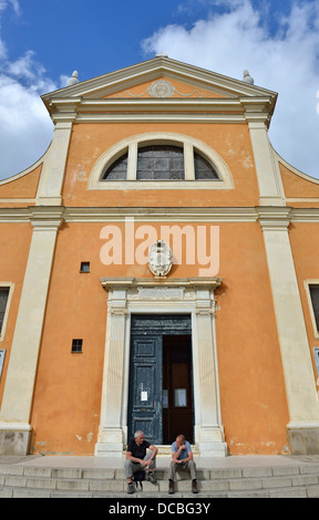 La Cathédrale, Ajaccio, Corse, France Banque D'Images