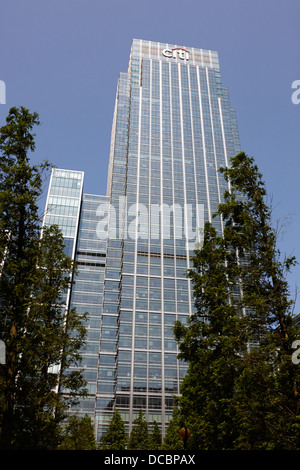 Citigroup center 33 et 25 canada square canary wharf London England UK Banque D'Images